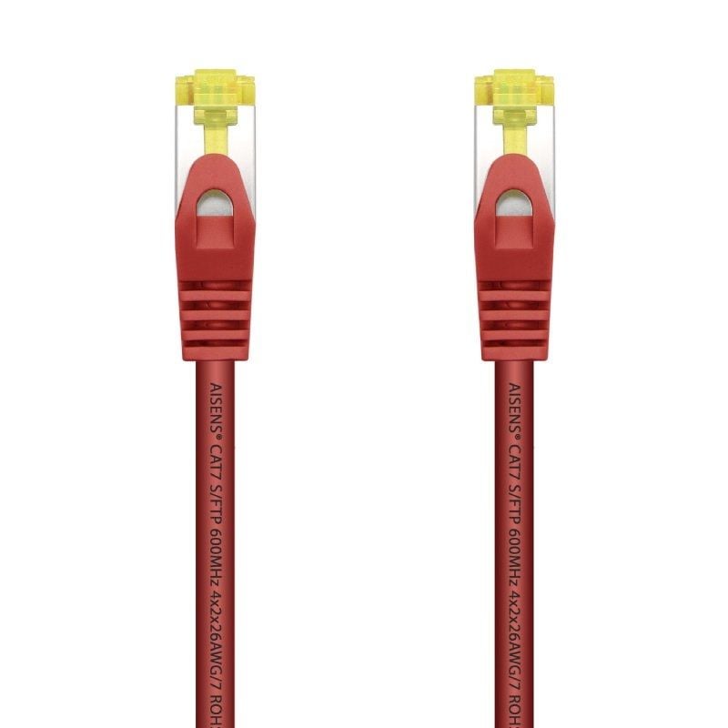 Cable de Red RJ45 SFTP Aisens A146-0471 Cat.7/ 2m/ Rojo 8436574705225 A146-0471 AIS-CAB A146-0471