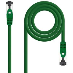 Cable de Red RJ45 SSTP Nanocable 10.20.2002-GR Cat.8.1/ 2m/ Verde 8433281016002 10.20.2002-GR NAN-CAB 10 20 2002-GR