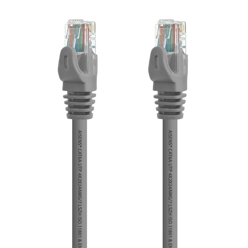 Cable de Red RJ45 UTP Aisens A145-0330 Cat.6A/ 10m/ Gris 8436574703832 A145-0330 AIS-CAB A145-0330