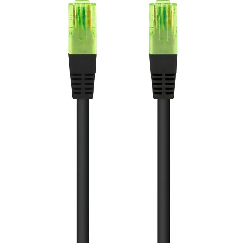 Cable de Red RJ45 UTP Nanocable 10.20.1400-L30-BK Cat.6/ 30cm/ Negro - Imagen 3