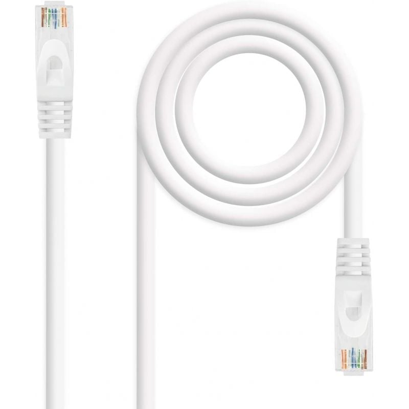 Cable de Red RJ45 UTP Nanocable 10.20.1803 Cat.6A/ 3m/ Gris - Imagen 2