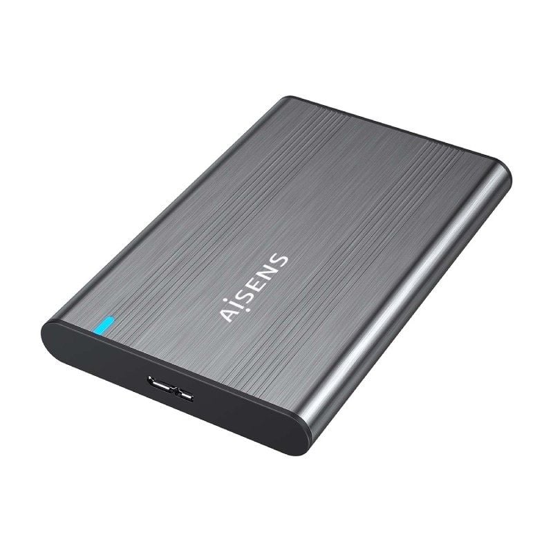 Caja Externa para Disco Duro de 2.5" Aisens ASE-2526GR/ USB 3.1/ Sin tornillos - Imagen 2