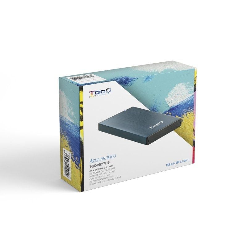 Caja Externa para Disco Duro de 2.5" TooQ TQE-2527PB/ USB 3.1 - Imagen 4