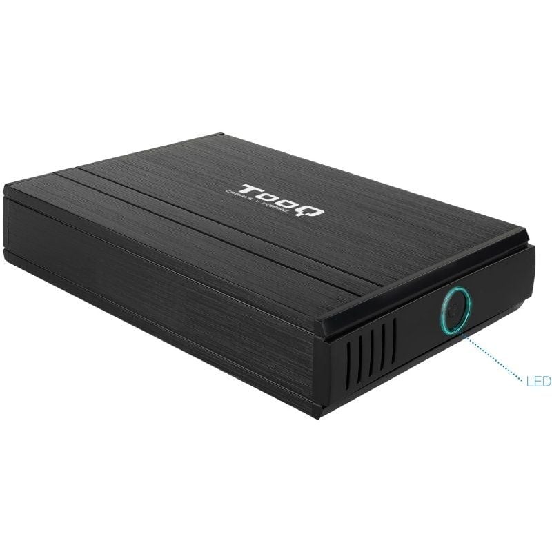 Caja Externa para Disco Duro de 3.5" TooQ TQE-3520B/ USB 2.0 - Imagen 2