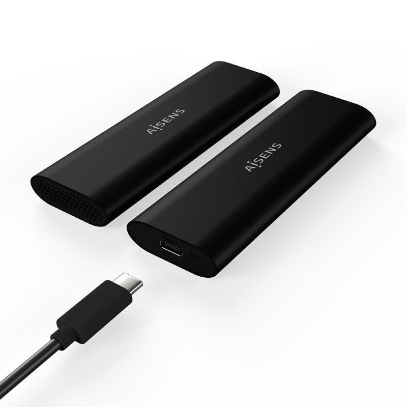 Caja Externa para Disco SSD M.2 SATA/NVMe Aisens ASM2-014B/ USB 3.2/ Sin tornillos - Imagen 3