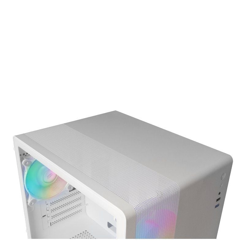 Caja Gaming Minitorre Mars Gaming MC-400/ Blanca - Imagen 3