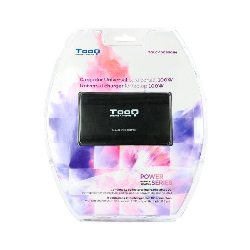 Cargador de Portátil TooQ TQLC-100BS01M/ 100W/ Manual/ 12 Conectores/ Voltaje 12-24V/ 1 USB - Imagen 4