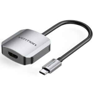 Conversor Vention TDEHB/ USB Tipo-C Macho - HDMI Hembra/ 15cm/ Plata 6922794754683 TDEHB VEN-ADP CONV TDEHB