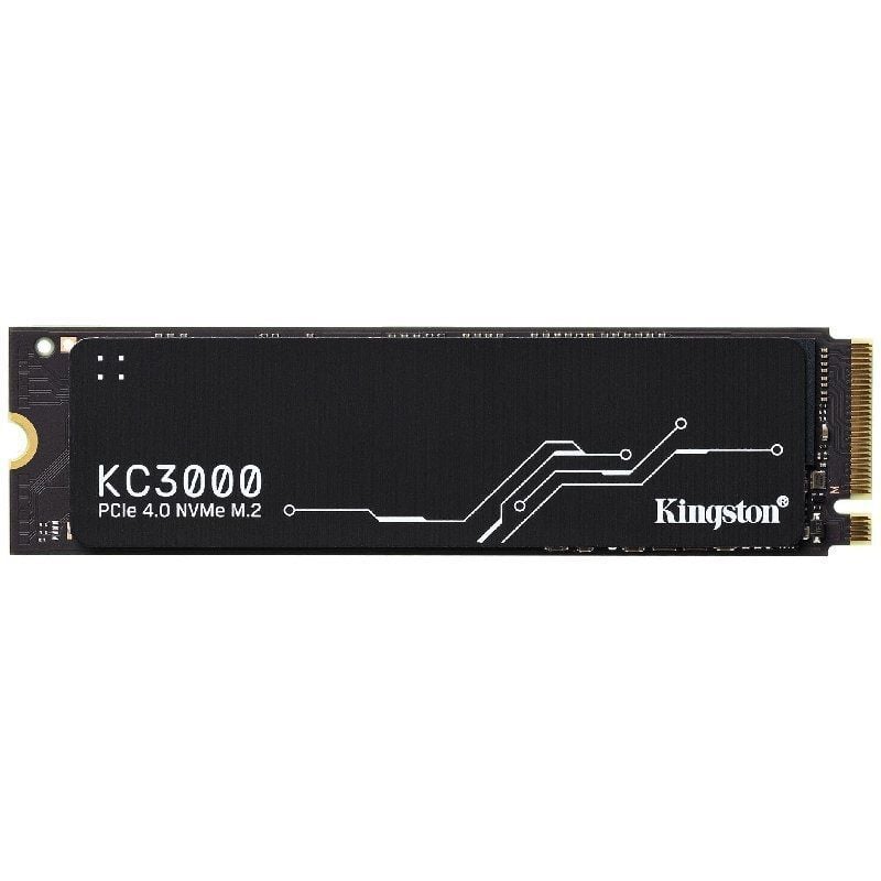 Disco SSD Kingston KC3000 512GB/ M.2 2280 PCIe Gen4/ con Disipador de Calor/ Full Capacity 740617324402 SKC3000S/512G KIN-SSD SKC3000 512GB DS