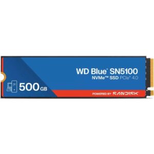 Disco SSD SanDisk WD Blue SN5100 500GB/ M.2 2280 PCIe Gen4/ Full Capacity 718037906287 WDS500G5B0E SND-SSD WD BL SN5100 500GB
