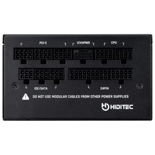 Fuente de Alimentación Hiditec GDX750 V2/ 750W/ Ventilador 14cm/ ATX 3.0/ PCIe 5.0/ 80 Plus Gold - Imagen 4