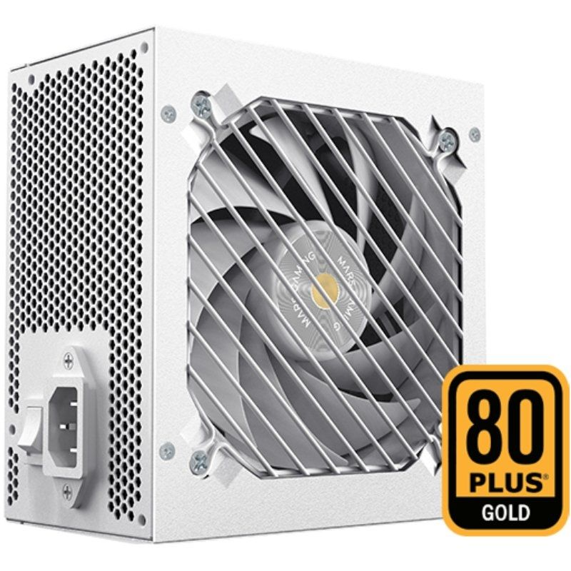 Fuente de Alimentación Mars Gaming MPB1000SI/ 1000W/ Ventilador 14cm/ 80 Plus Gold/ Blanca - Imagen 2