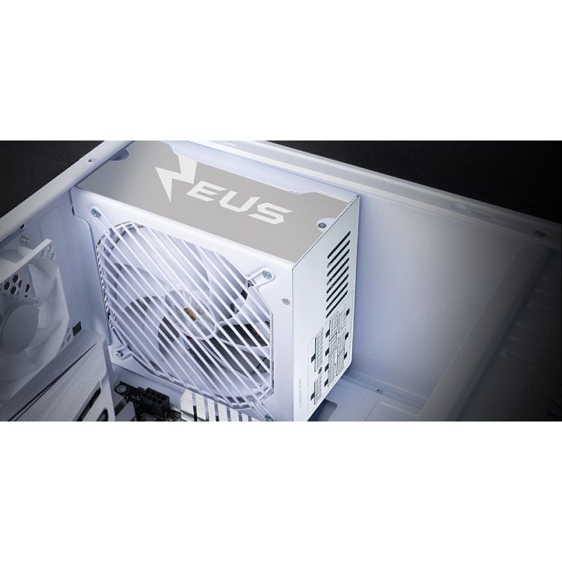 Fuente de Alimentación Mars Gaming MPZE750SIM/ 750W/ Ventilador 12cm/ 80 Plus Silver/ Blanca - Imagen 3