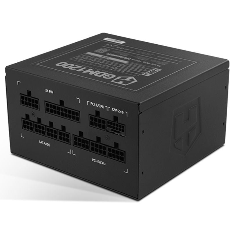Fuente de Alimentación Nox Hummer GDM/ 1200W/ Ventilador 12cm/ 80 Plus Gold - Imagen 3