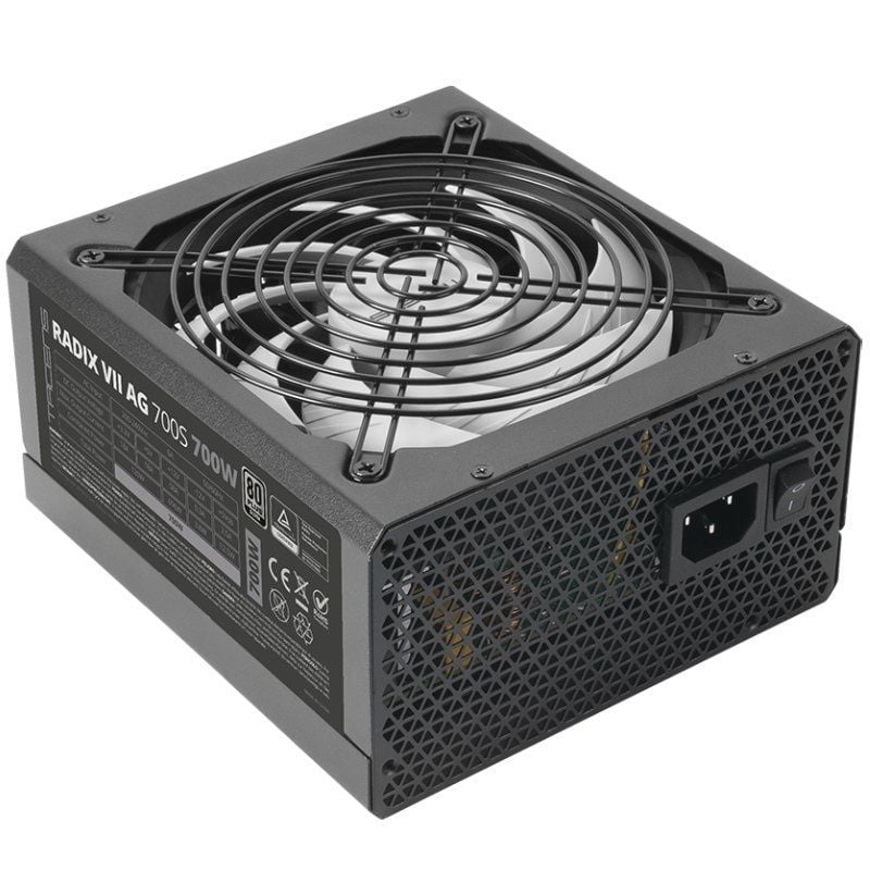 Fuente de Alimentación Tacens Radix VII AG 700S/ 700W/ Ventilador 14cm/ 80 Plus Silver - Imagen 3