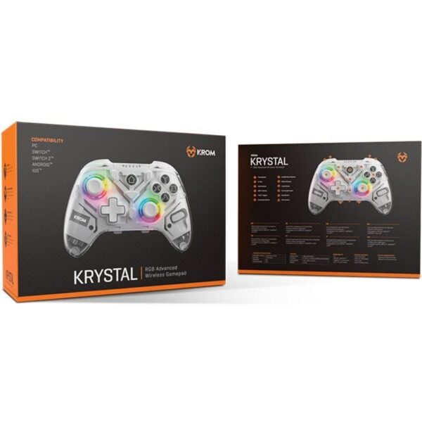 Gamepad Krom Krystal Inalámbrico - Imagen 5
