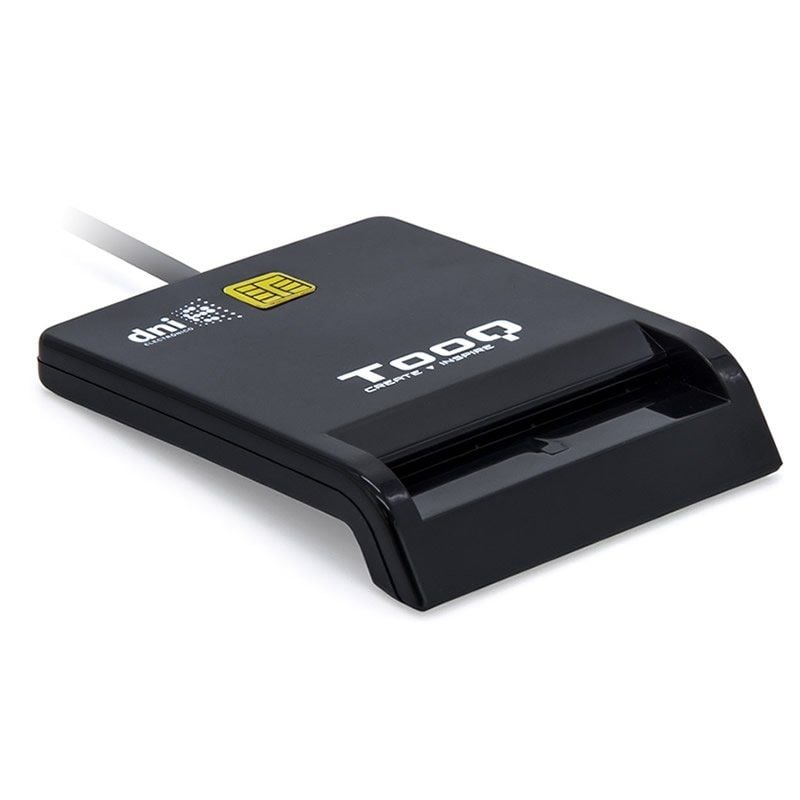 Lector de DNI TooQ TQR-210B/ USB 2.0/ Negro 8433281006799 TQR-210B TOO-DNI TQR-210B