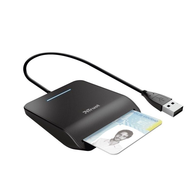 Lector de DNI Trust Primo 23890/ USB 2.0/ Negro - Imagen 2