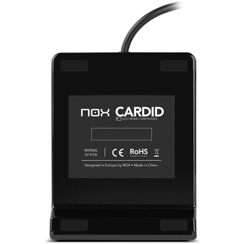 Lector de DNI y Tarjetas Nox Card ID/ USB 2.0/ Negro - Imagen 3
