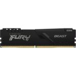 Memoria RAM Kingston FURY Beast 16GB/ DDR4/ 3200MHz/ 1.35V/ CL16/ DIMM 740617319880 KF432C16BB1/16 KIN-FB KF432C16BB1 16