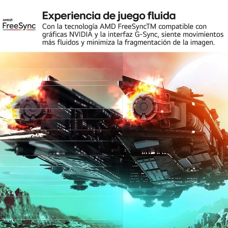 Monitor Gaming LG UltraGear 27GS75Q-B 27"/ QHD/ 1ms/ 200Hz/ IPS/ Regulable en Altura/ Negro - Imagen 4