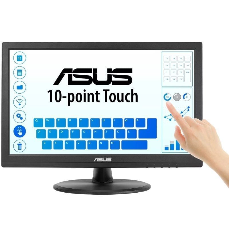 Monitor Profesional Táctil Asus VT169HE 15.6"/ Full HD/ Negro - Imagen 5
