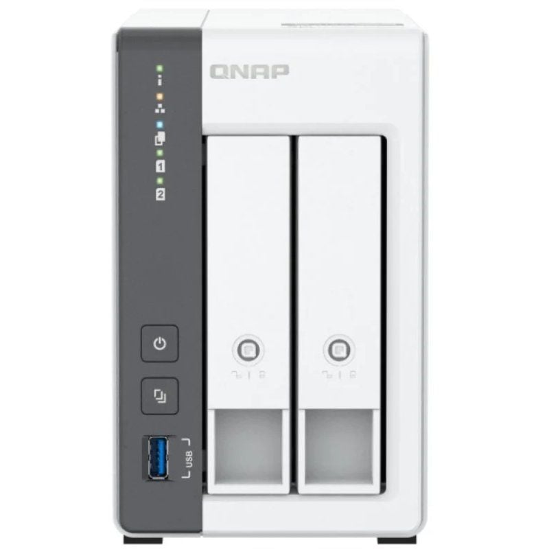 NAS QNAP TS-216G/ 2 Bahías 3.5"- 2.5"/ 4GB DDR4/ Formato Torre - Imagen 2