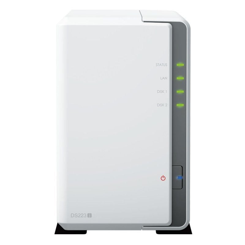 NAS Synology Diskstation DS223J/ 2 Bahías 3.5"- 2.5"/ 1GB DDR4/ Formato Torre - Imagen 2