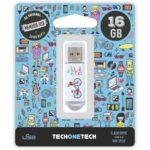 Pendrive 16GB Tech One Tech Be Bike USB 2.0 8436546592044 TEC4005-16 TOT-BE BIKE 16GB