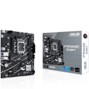 Placa Base Asus PRIME B760M-F Socket 1700/ Micro ATX 4711387598658 90MB1IK0-M0EAY0 ASU-PB PRIME B760M-F