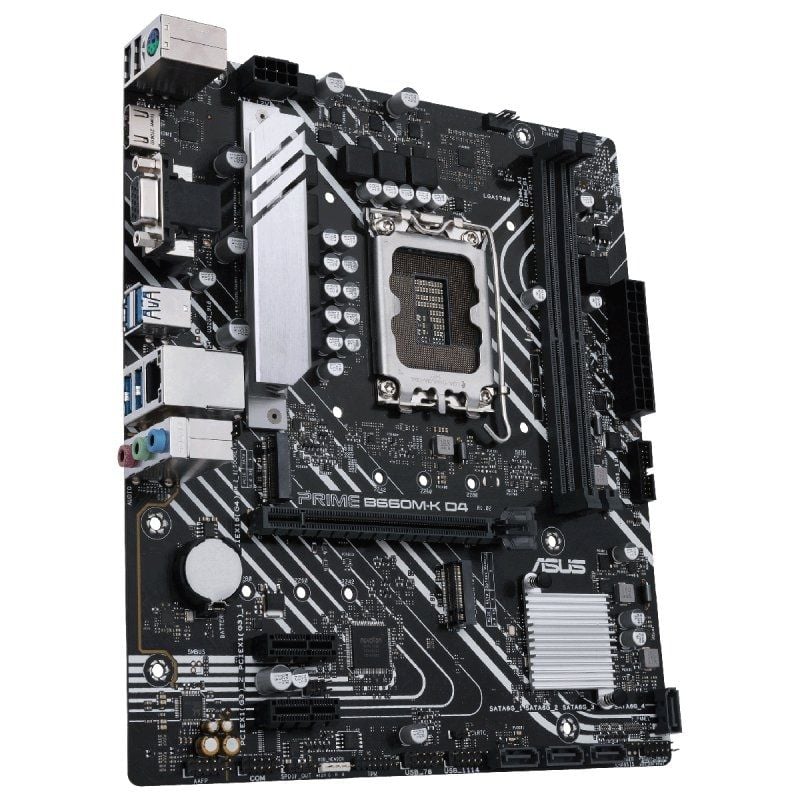 Placa Base Asus Prime B660M-K D4/ Socket 1700/ DDR4/ PCIe 4.0/ Micro ATX - Imagen 3