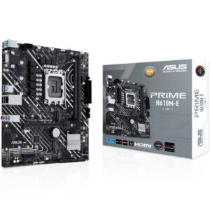 Placa Base Asus Prime H610M-E-CSM/ Socket 1700/ DDR5/ PCIe 4.0/ Micro ATX 4711387259795 90MB1G10-M0EAYC ASU-PB PRIME H610M-E-CSM
