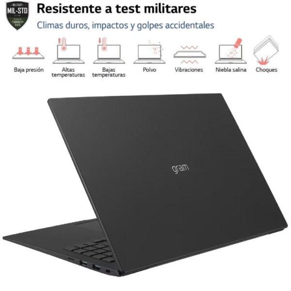 Portátil LG Gram 16Z90R-E AD78B Intel Core i7-1360P/ 32GB/ 1TB SSD/ GeForce RTX 3050/ 16"/ Win11 - Imagen 3