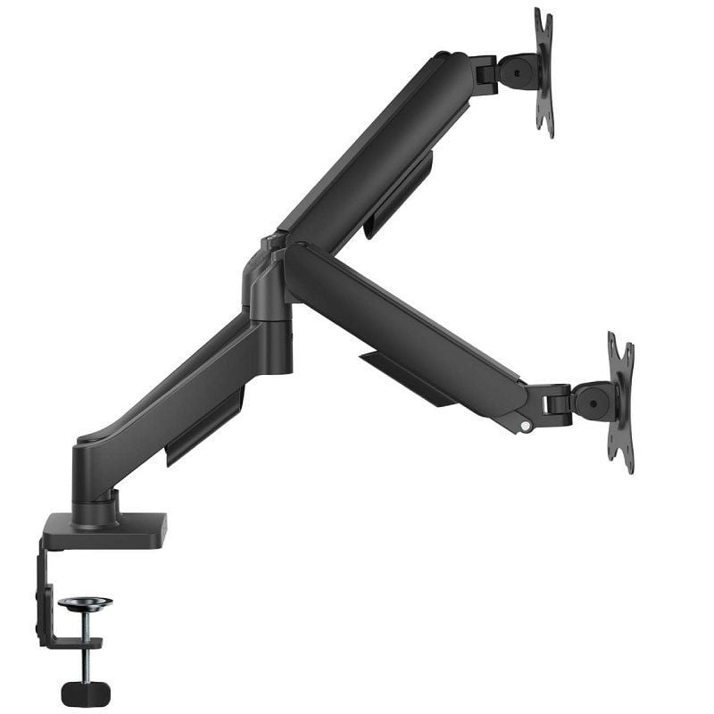 Soporte de Mesa con Contrapeso para 2 Monitores Aisens DT32TSR-357/ Giratorio/ Inclinable/ hasta 9kg - Imagen 2