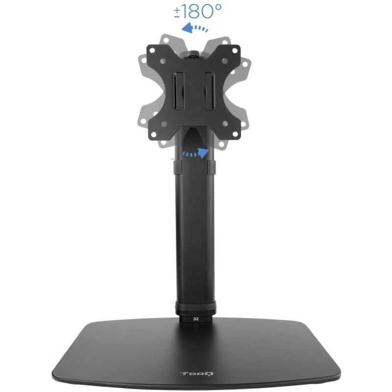 Soporte de Sobremesa para Monitor TooQ DB1127TN-B/ Giratorio/ Inclinable / hasta 6kg - Imagen 3