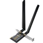 Tarjeta de Red Inalámbrica-PCI Express TP-Link Archer TBE400E/ WiFi 7/ 6500Mbps/ 2.4/5GHz/6GHz 8885020623802 ARCHER TBE400E TPL-TA ARCHER TBE400E