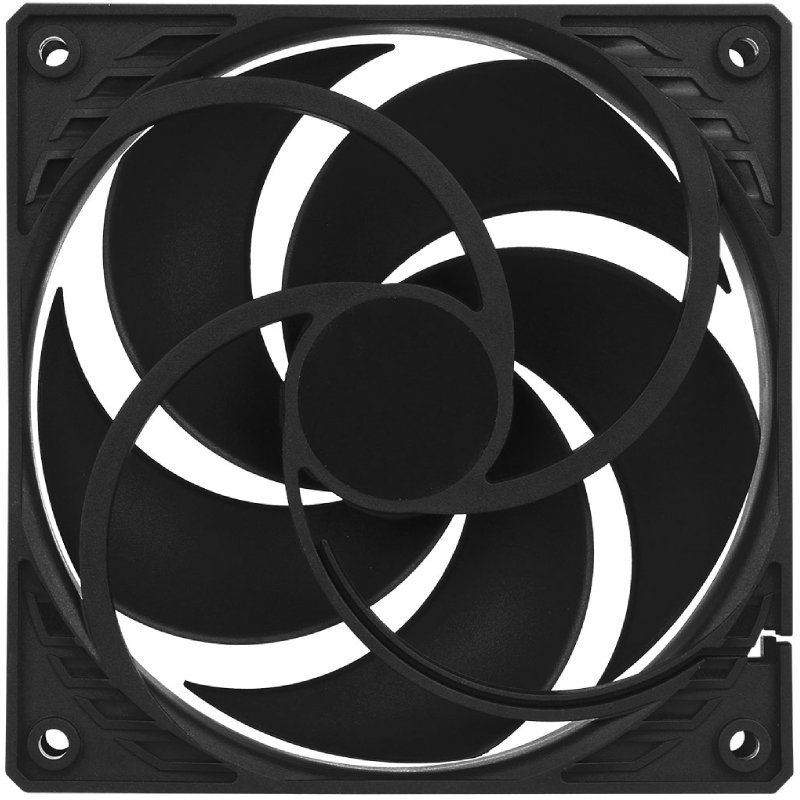 Ventilador Arctic P12/ 12cm/ Negro - Imagen 4