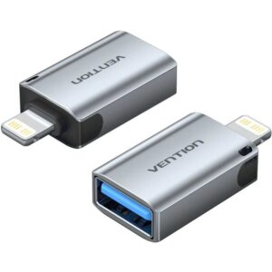 Adaptador OTG USB Vention CUCH0/ USB Hembra - Lightning Macho/ Azul 6922794792203 CUCH0 VEN-ADP CUCH0