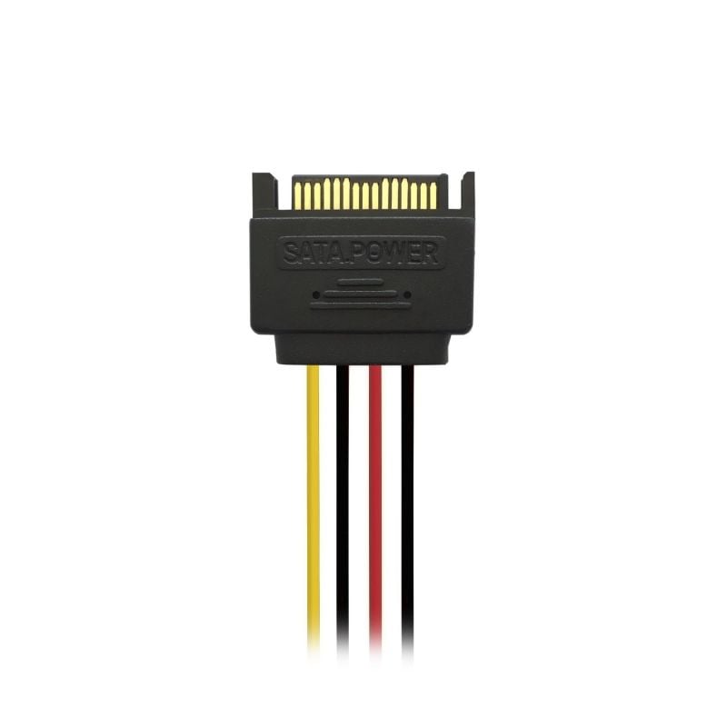 Cable Alimentación Aisens A131-0353/ SATA Macho - 2x SATA Hembra/ Hasta 54W/ 20cm/ Negro - Imagen 2