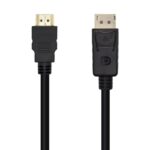Cable Conversor Aisens A125-0461/ DisplayPort Macho - HDMI Macho/ Hasta 5W/ 2300Mbps/ 5m/ Negro 8436574705140 A125-0461 AIS-CAB A125-0461