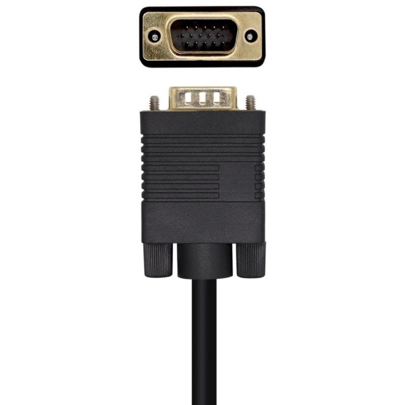 Cable Conversor Aisens A125-0462/ DisplayPort Macho - VGA Macho/ Hasta 5W/ 2300Mbps/ 3m/ Negro - Imagen 2