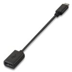 Cable USB 2.0 Aisens A107-0059/ USB Tipo-C Macho - USB Hembra/ 480Mbps/ 15cm/ Negro 8436574700589 A107-0059 AIS-CAB A107-0059