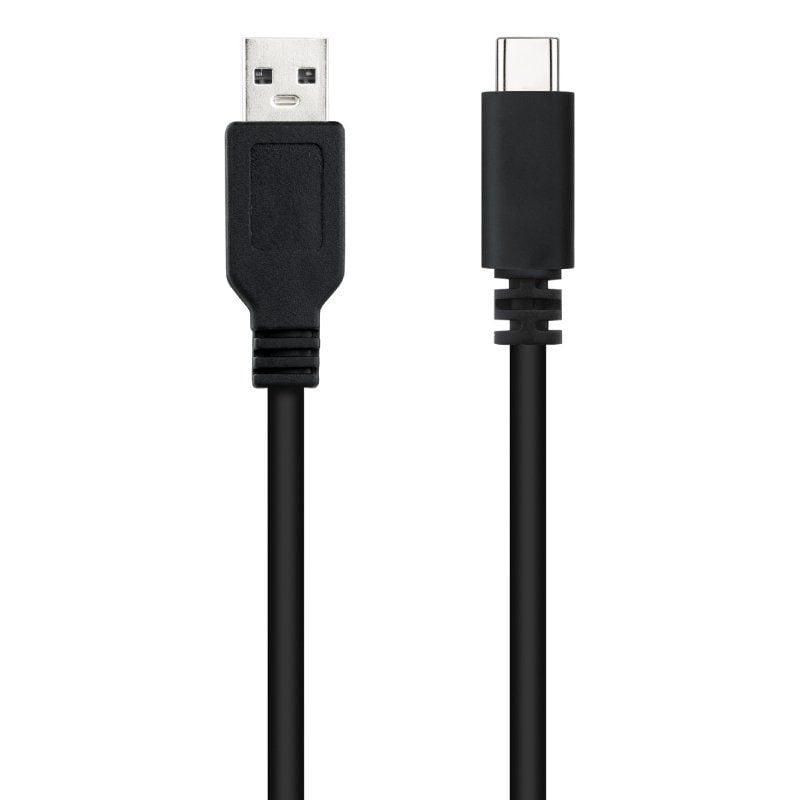 Cable USB 2.0 Nanocable 10.01.2101-L150/ USB Tipo-C Macho - USB Macho/ 480Mbps/ 1.5m/ Negro - Imagen 2