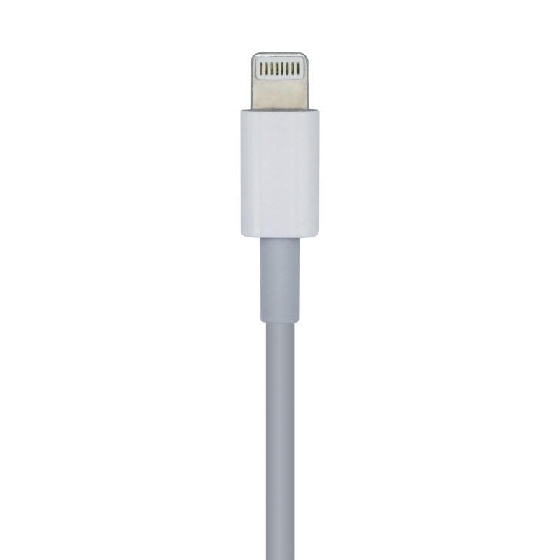 Cable USB 2.0 Tipo-C Lightning Aisens A102-0442/ Lightning Macho - USB Tipo-C Macho/ 480Mbps/ 1m/ Blanco - Imagen 2