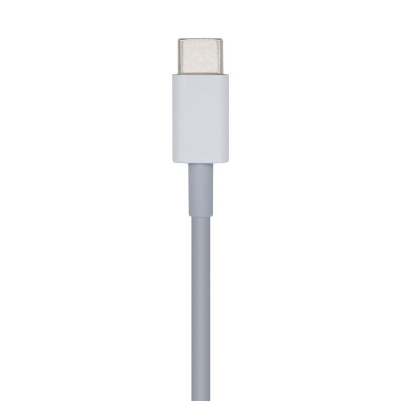 Cable USB 2.0 Tipo-C Lightning Aisens A102-0442/ Lightning Macho - USB Tipo-C Macho/ 480Mbps/ 1m/ Blanco - Imagen 3