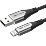 Cable USB 2.0 Vention COAHG/ USB Macho - MicroUSB Macho/ 480Mbps/ 1.5m/ Gris 6922794746978 COAHG VEN-CAB COAHG