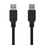 Cable USB 3.0 Aisens A105-0447/ USB Macho - USB Macho/ 5Gbps/ 2m/ Negro 8436574704969 A105-0447 AIS-CAB USB A105-0447