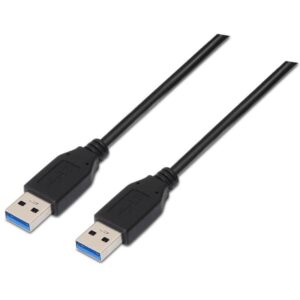 Cable USB 3.0 Nanocable 10.01.1002-BK/ USB Macho - USB Macho/ 5Gbps/ 2m/ Negro 8433281003880 10.01.1002-BK NAN-CAB 10.01.1002-BK