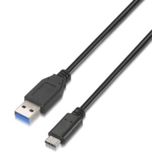 Cable USB 3.1 Tipo-C Aisens A107-0060/ USB Tipo-C Macho - USB Macho/ 10Gbps/ 1m/ Negro 8436574700596 A107-0060 AIS-CAB A107-0060