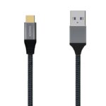 Cable USB 3.1 Tipo-C Aisens A107-0633/ USB Tipo-C Macho - USB Macho/ Hasta 27W/ 1250Mbps/ 2m/ Gris 8436574707274 A107-0633 AIS-CAB A107-0633